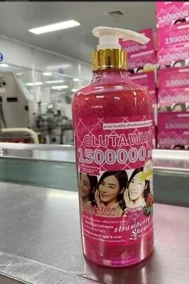 Supreme Gluta White 1500000mg Strawberry Shower Gel 1000ml