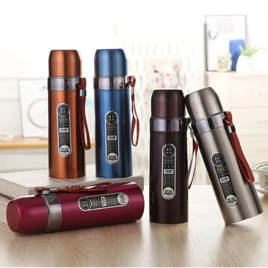 Bouteille d'eau sportive isolée en acier inoxydable de 16 oz ...