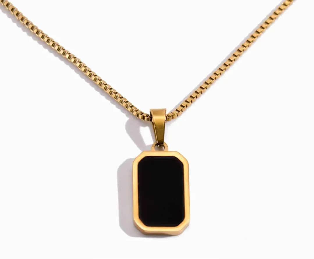 Chaîne en or inoxydable pour homme