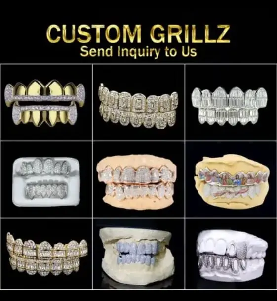 Dents bling bling style  Rappeur