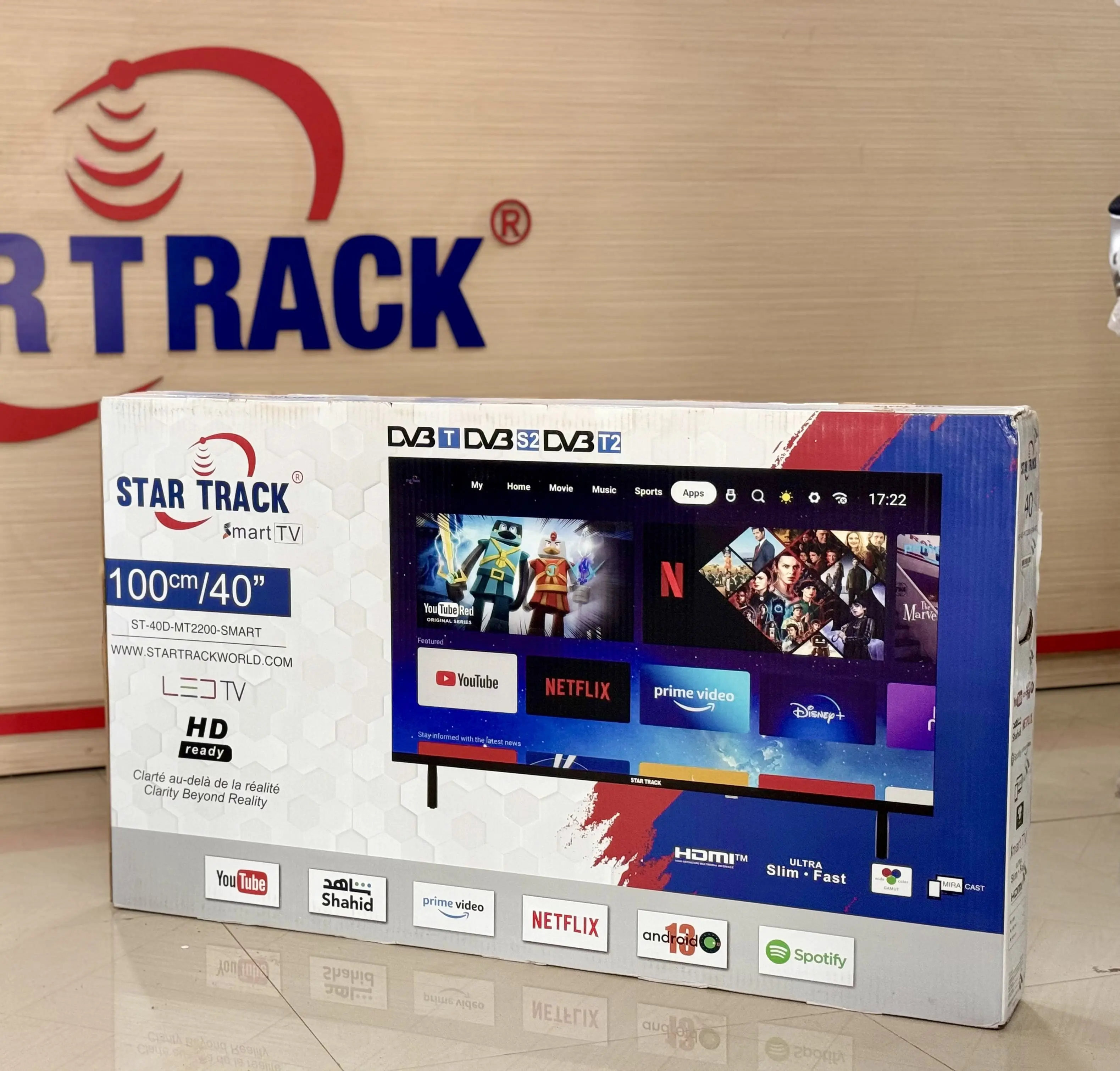 TV 40 Pouce Smart (Star Track)