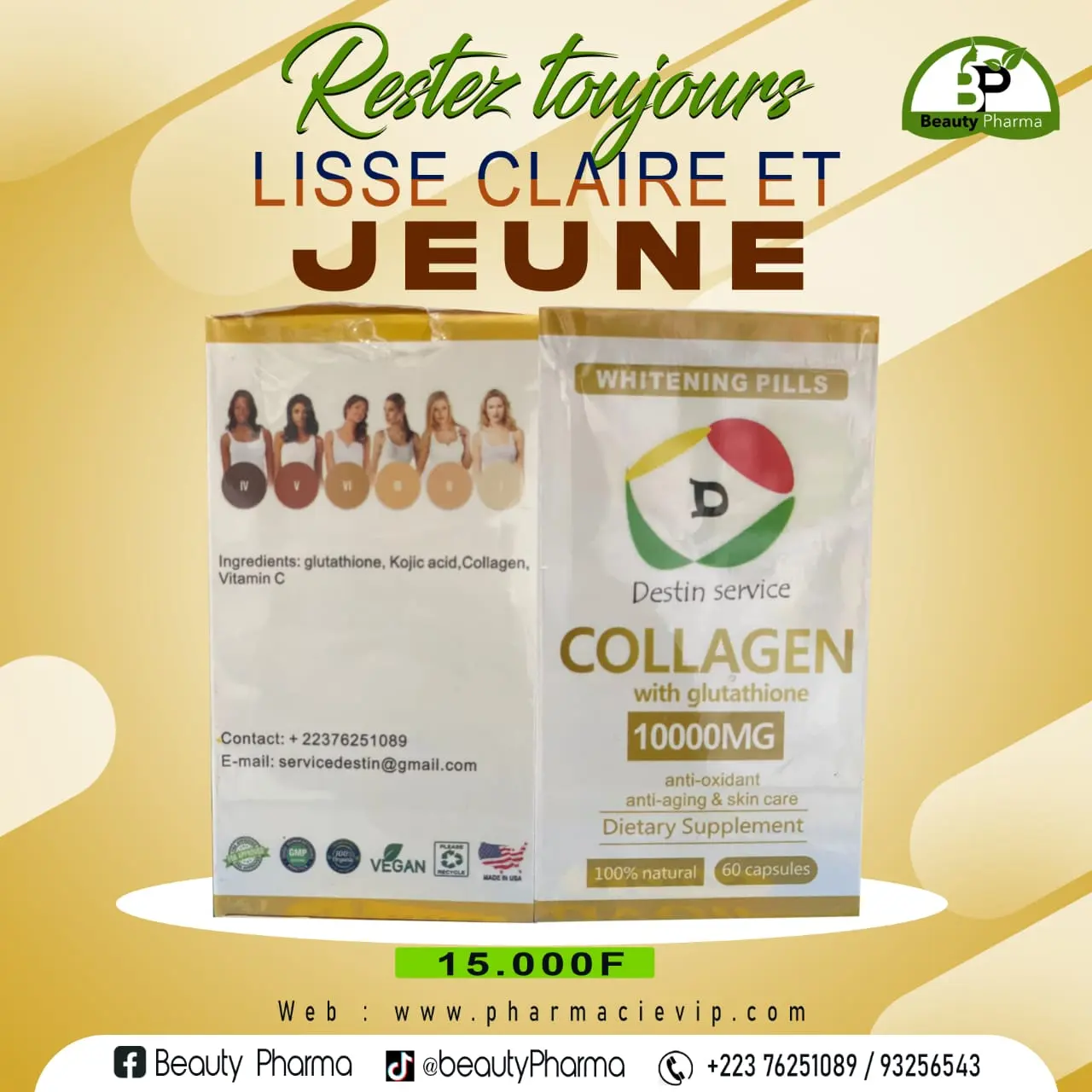 Collagen Éclaircissant cp B/60