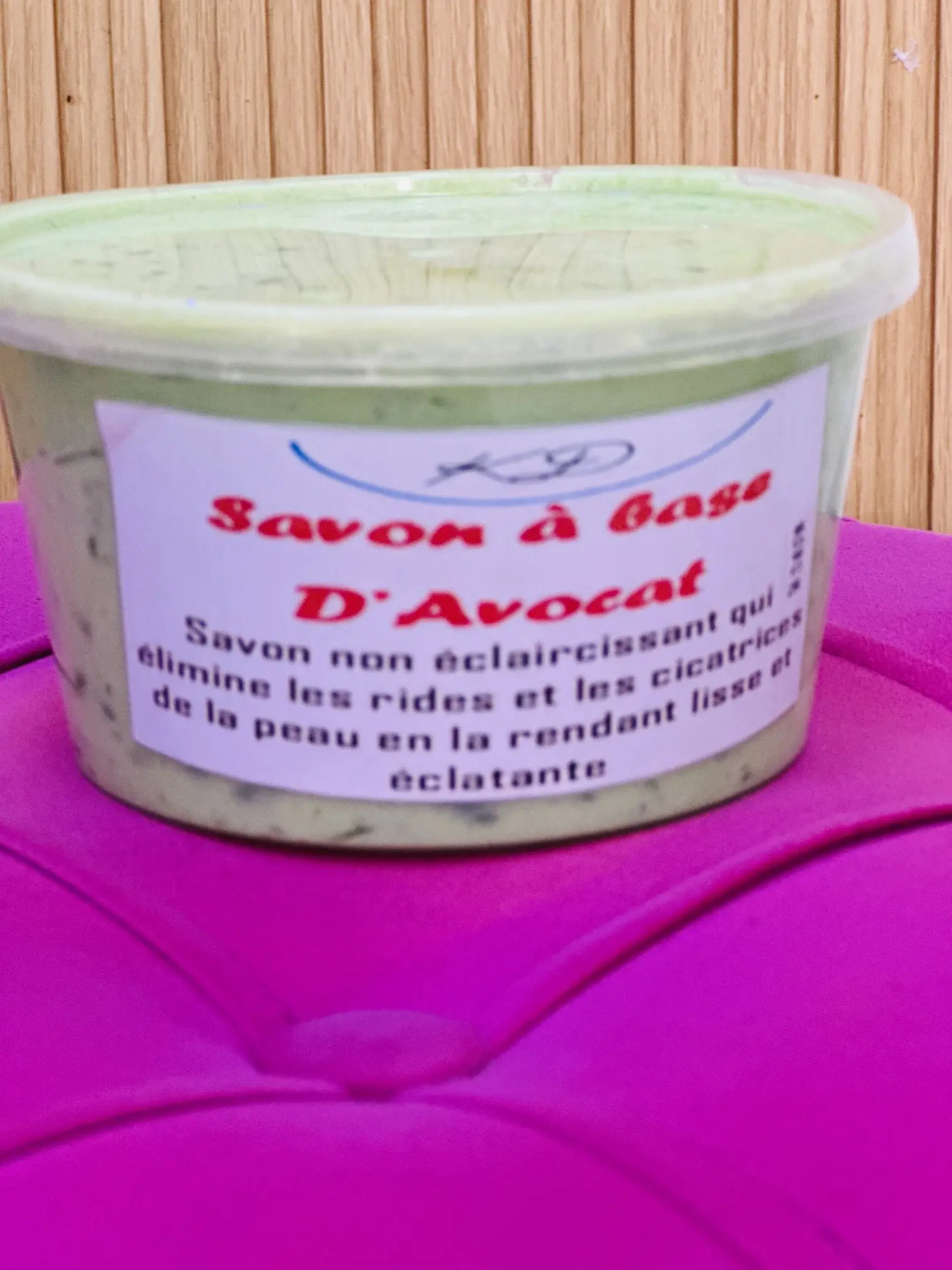 Savon avocat 