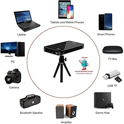 Vidéo projecteur mini 