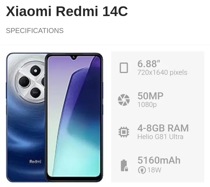 Redmi 14C