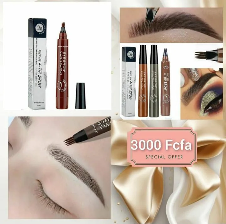 Stylo-plume à sourcil 