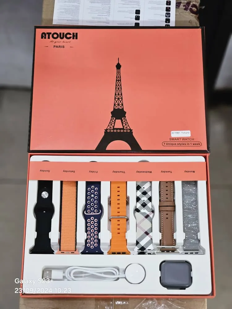 Montre connectée 7 cordes