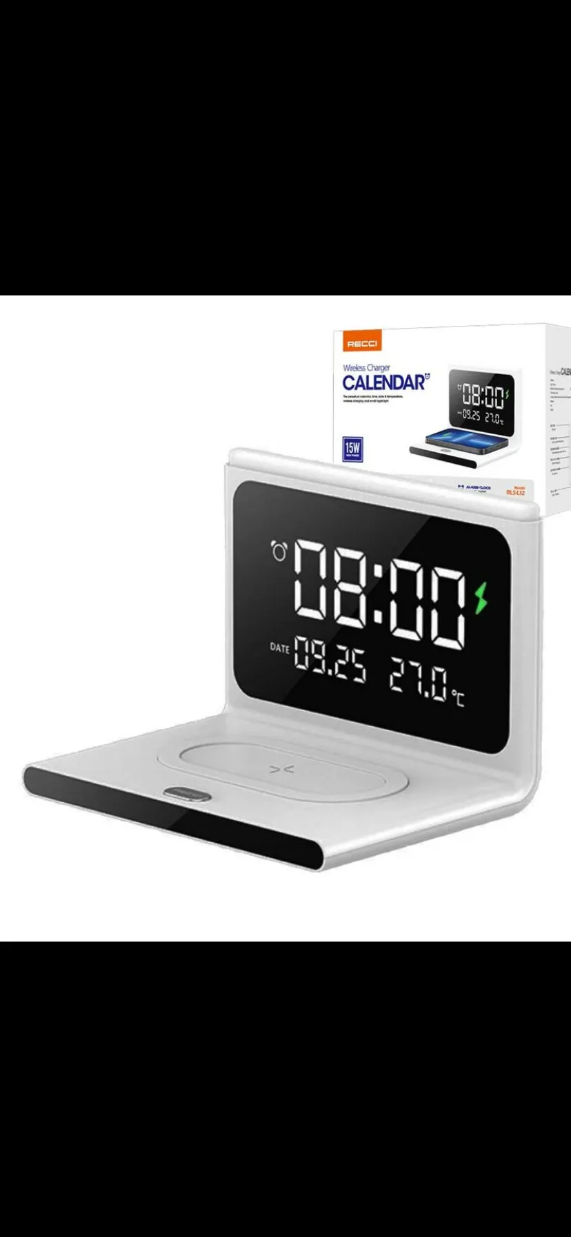 Alarme chargeur sans fil 