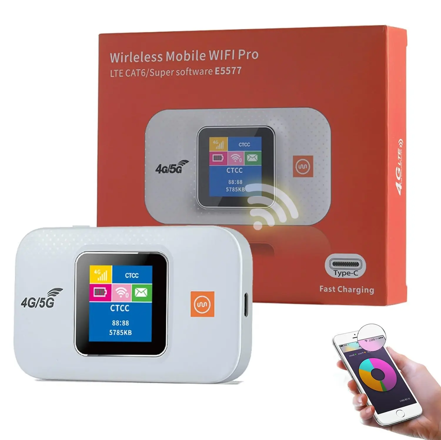 Routeur WiFi Mobile 4G/5G Pro - Modèle E5577