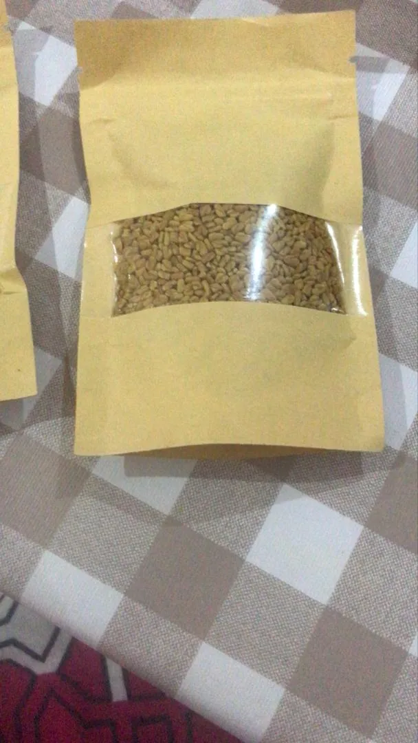 Poudre et graines de fenugrec 