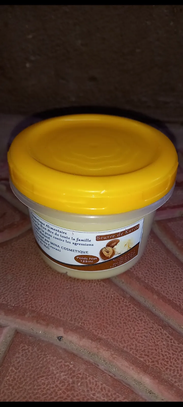 Beurre de karité naturel 