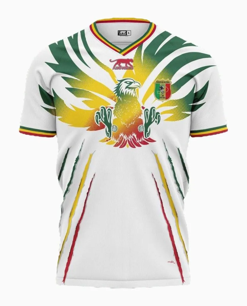 Maillot du Mali désign aigle fier 