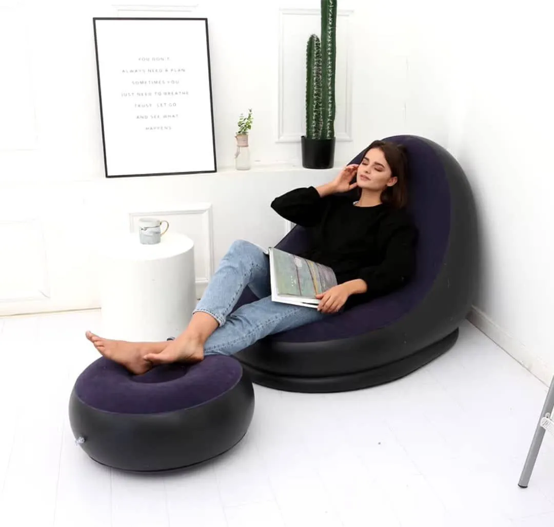 fauteuil gonflable ultra-confortable