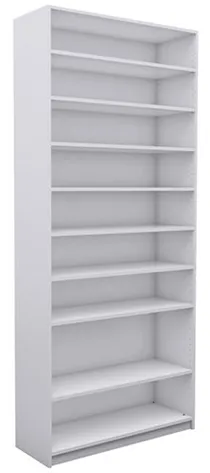 Le mobilier pharmacie back office mural – simple face