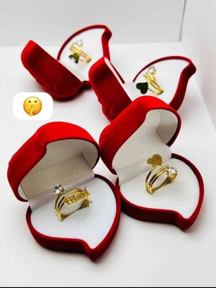 Bague + Boîte Cadeau