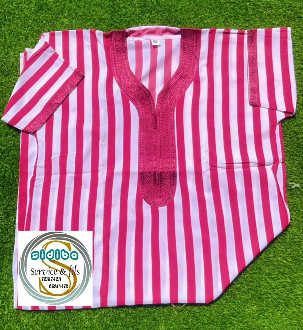 Boubou Marocain Rayé