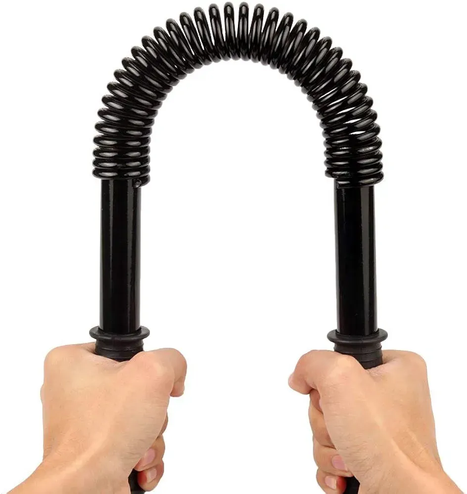 Power twister Barre à Ressort avec résistance 70/80/90 kg,Accessoire de renforcement Musculaire Professionnel pour pectoraux et Bras Muscles, Fitness, Appareils Bras