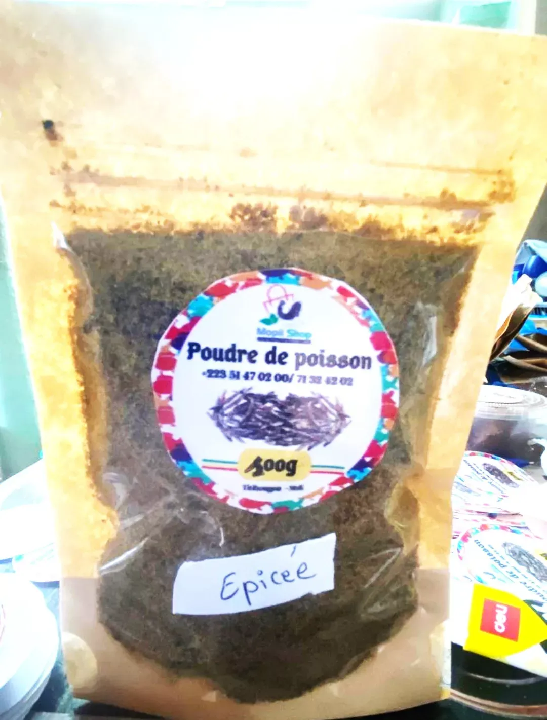 Poudre de poisson épicés 