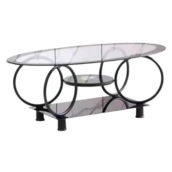 Table basse en verre 