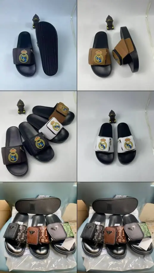 Claquettes de luxe à bride large Collection Elite Slide : Le Confort Rencontre le Style Iconique