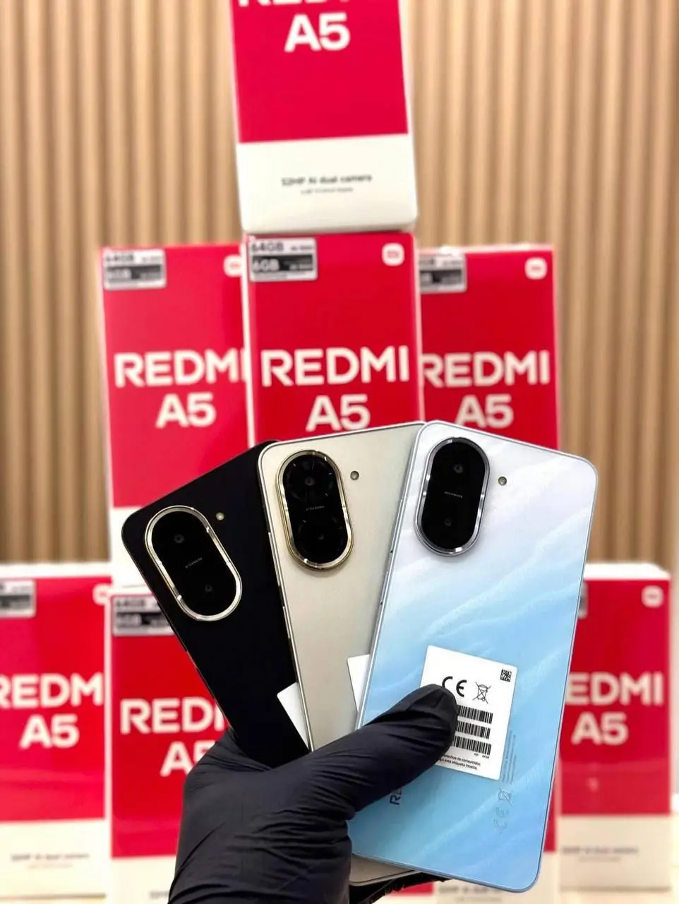 📦 Carton Original – Samsung REDMI A5 📱 Mémoire disponible : 64 Go et 128 Go  ✅ Votre prix revendeur : • 64 Go et 128Go