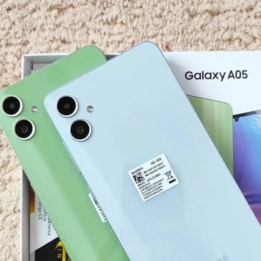 📦 Carton Original – Samsung Galaxy A05 ✅ 📱 Mémoire : 64 Go 🚚 Livraison GRATUITE 🆓 🔥 Qualité garantie – Produit neuf et scellé !