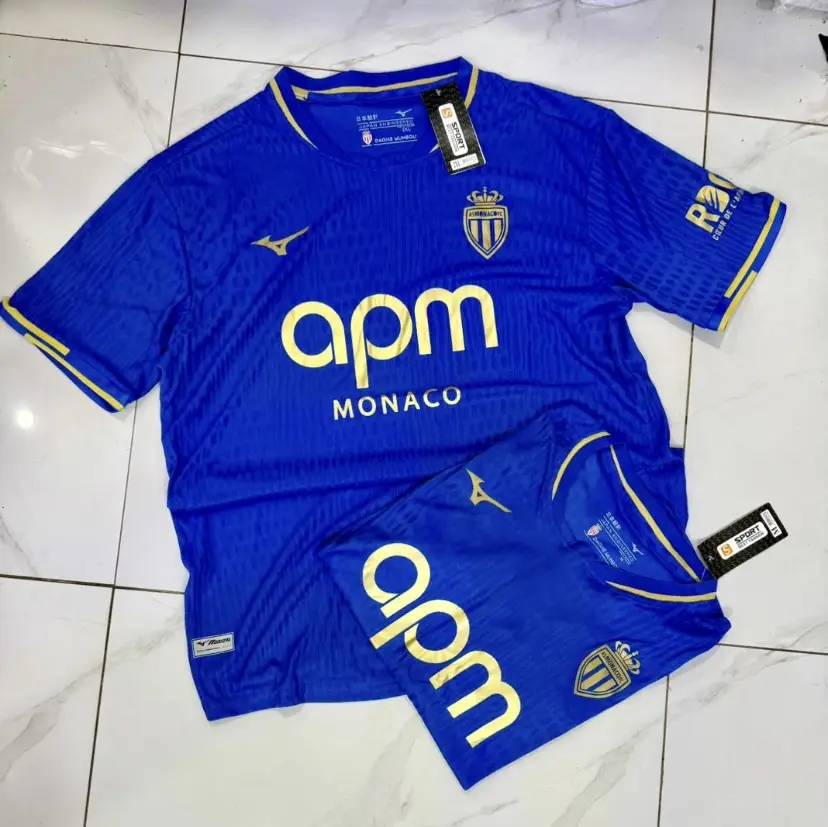 Maillot Monaco bleu 25-26 version player