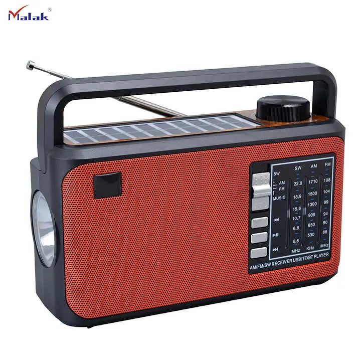 FP 2381 Solar Rechargeable 3 Band radio with Bluetooth
