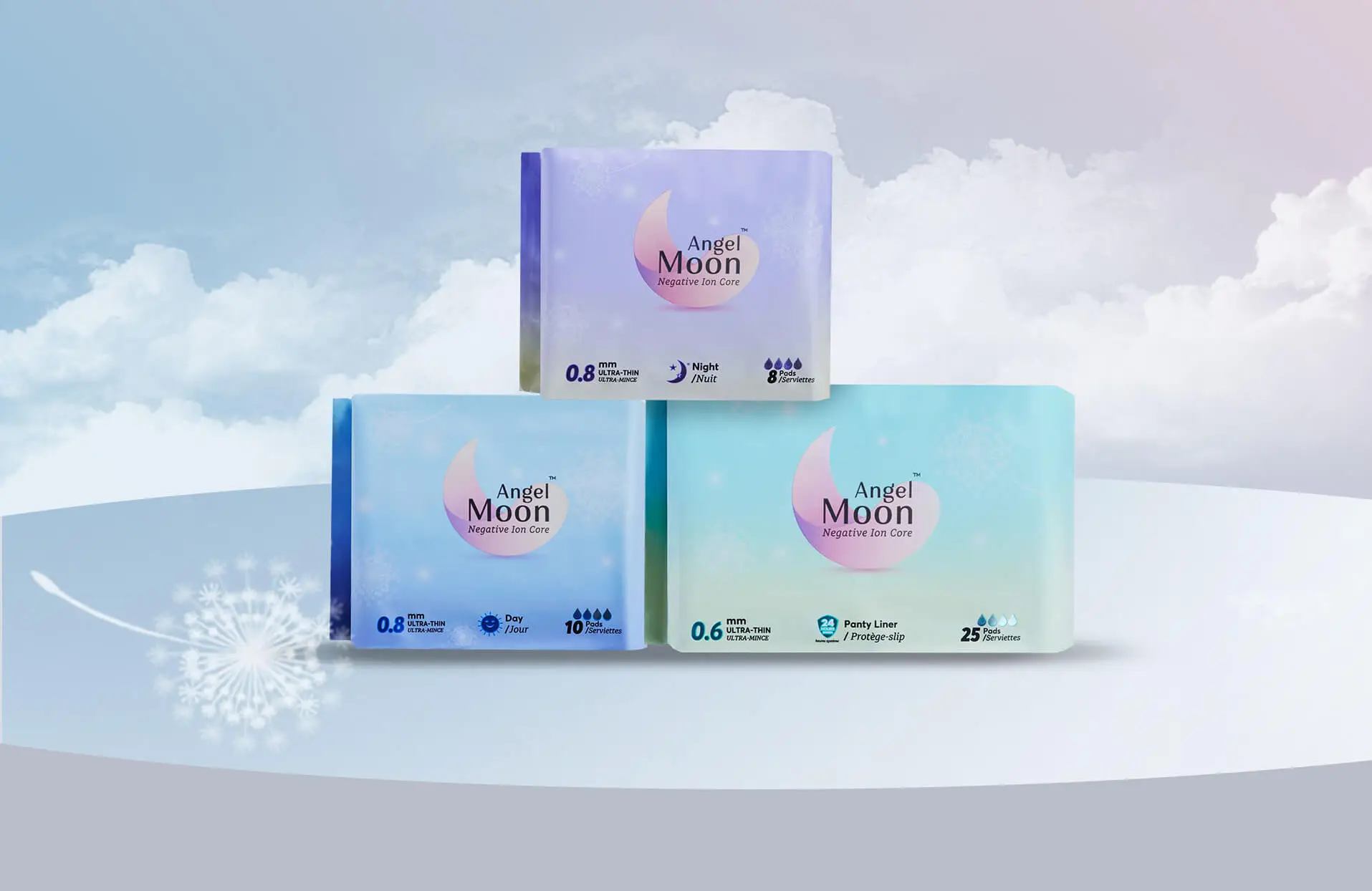 Serviette hygiéniques Angel Moon