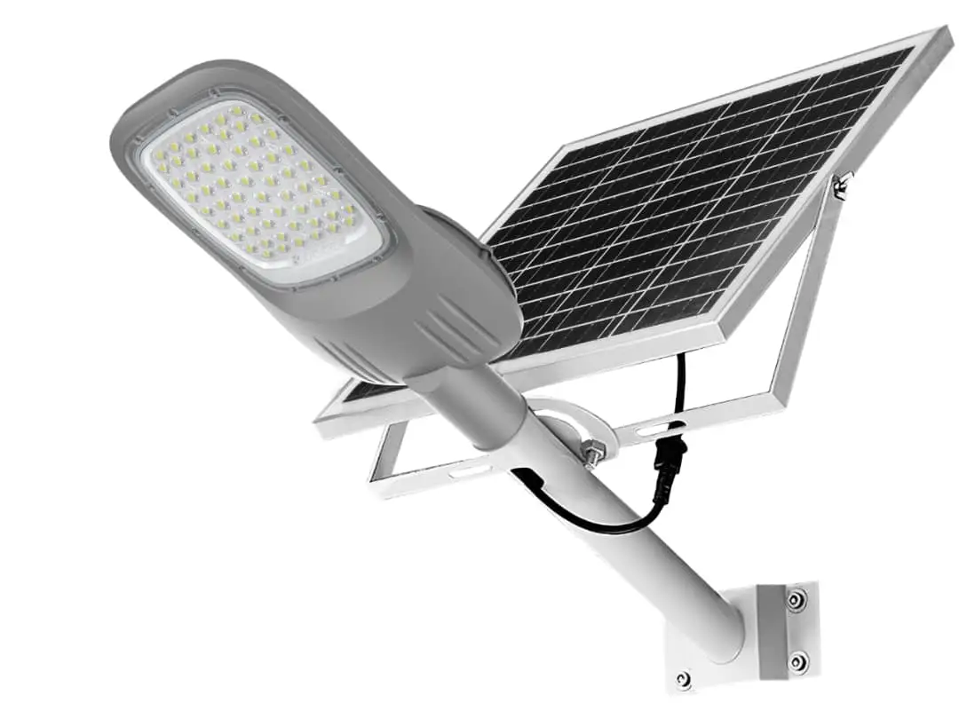 Lampadaire solaire JPR en aluminium