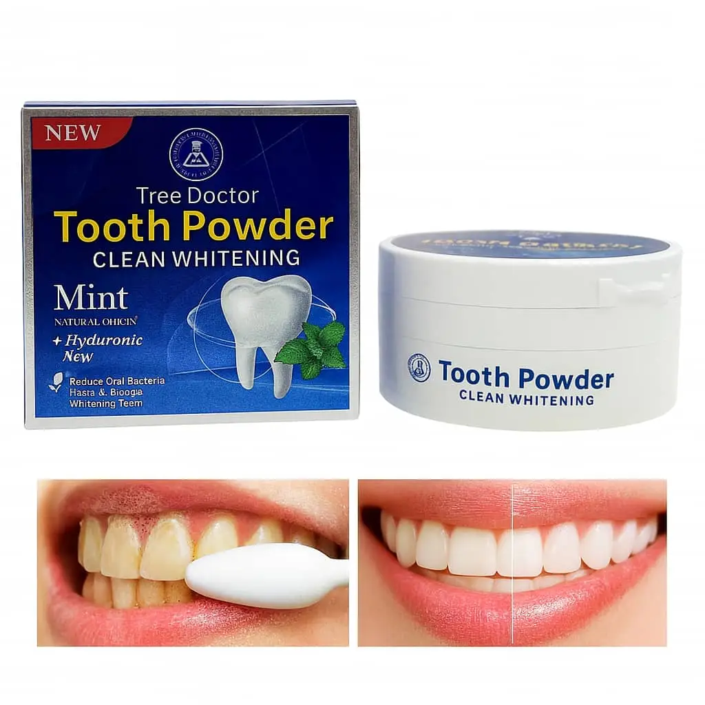 🦷 Tooth Powder Hyaluronic Acid – Poudre Blanchissante Réparatrice ✨