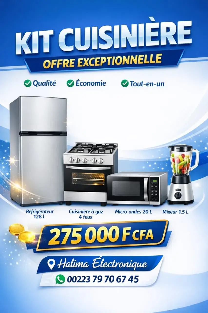 Kit Cuisinière 