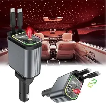 chargeur de voiture multifonction (adaptateur allume-cigare) ????????