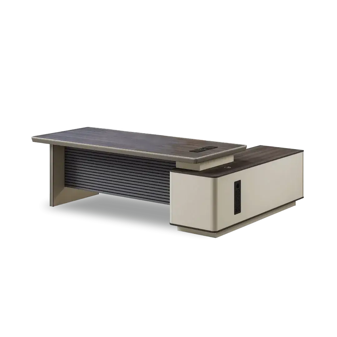 Bureau 1,80m avec retour Luix 