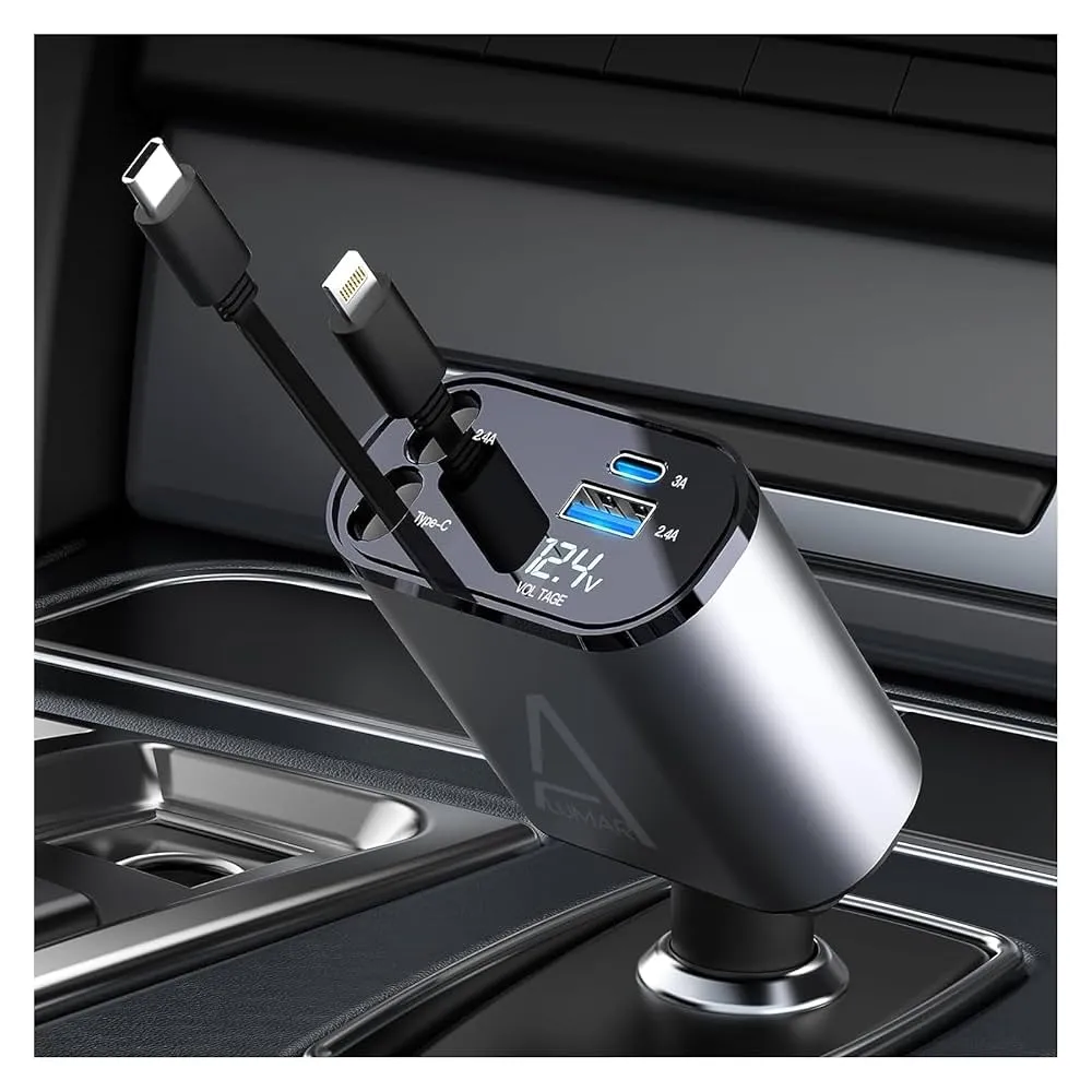 chargeur de voiture multifonction (adaptateur allume-cigare) ???????? - Vue détaillée 3