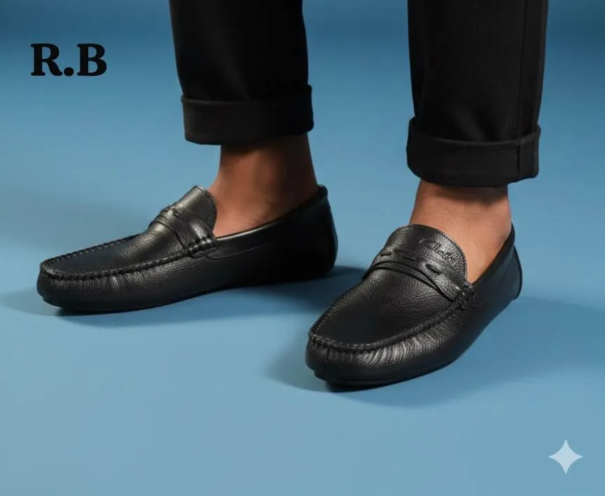 MOCASSINS LÉGERS EN CUIR – CONFORT & ÉLÉGANCE - Vue détaillée 1