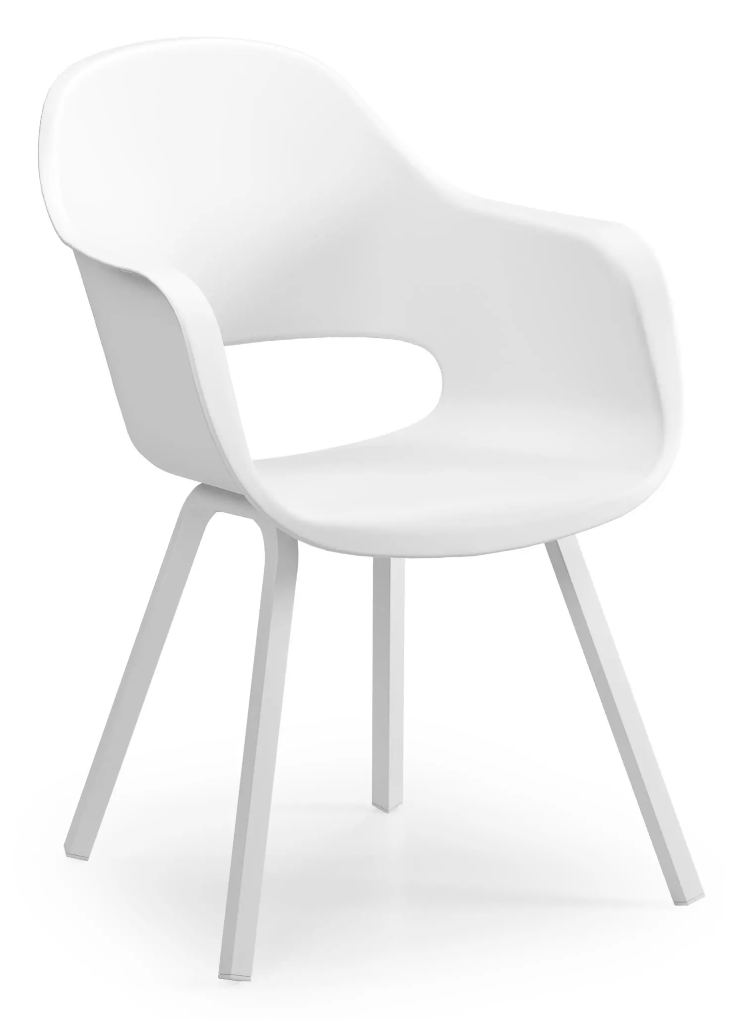 Chaise en plastique classique  - Vue détaillée 1