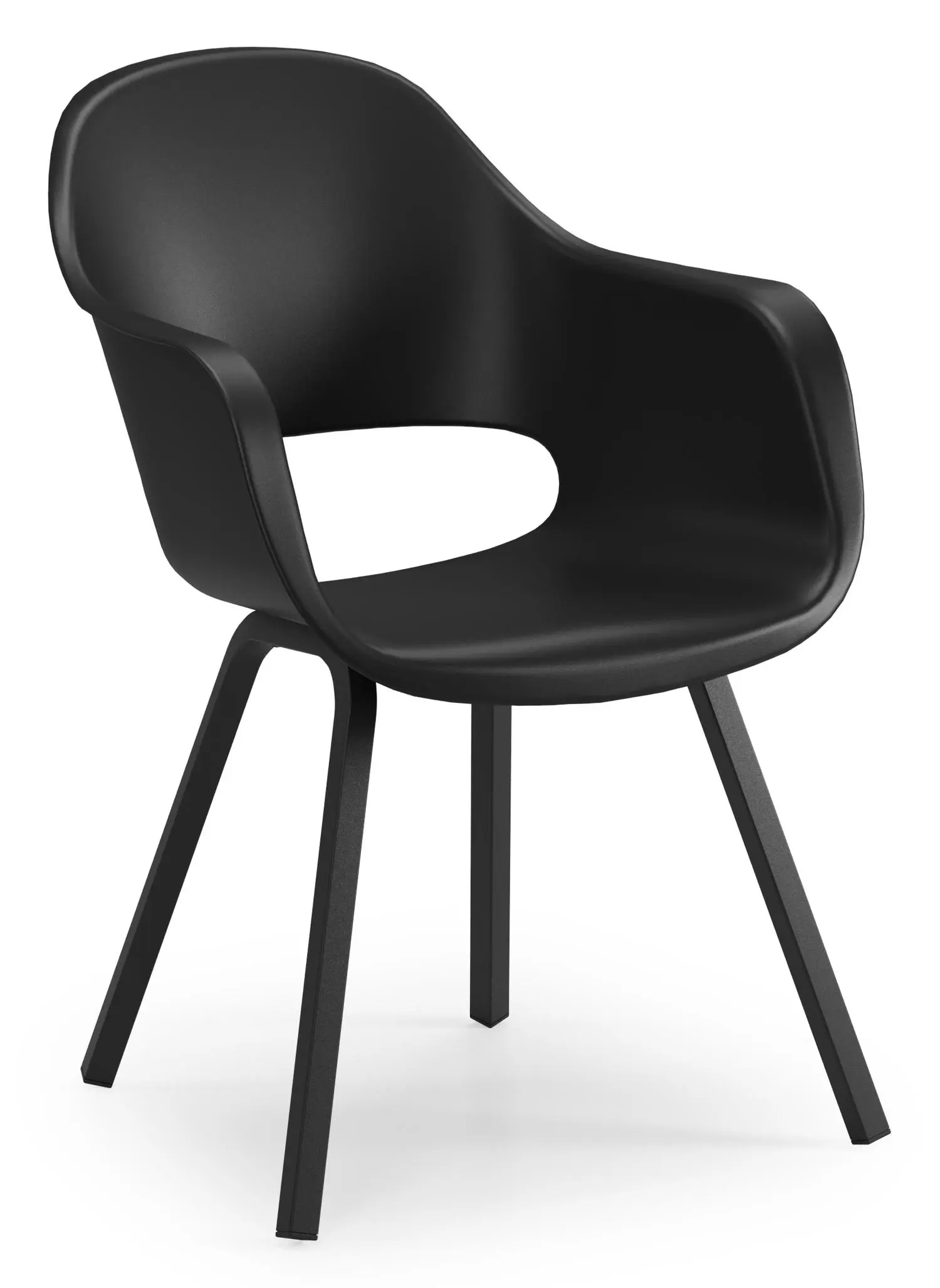 Chaise en plastique classique  - Vue détaillée 2