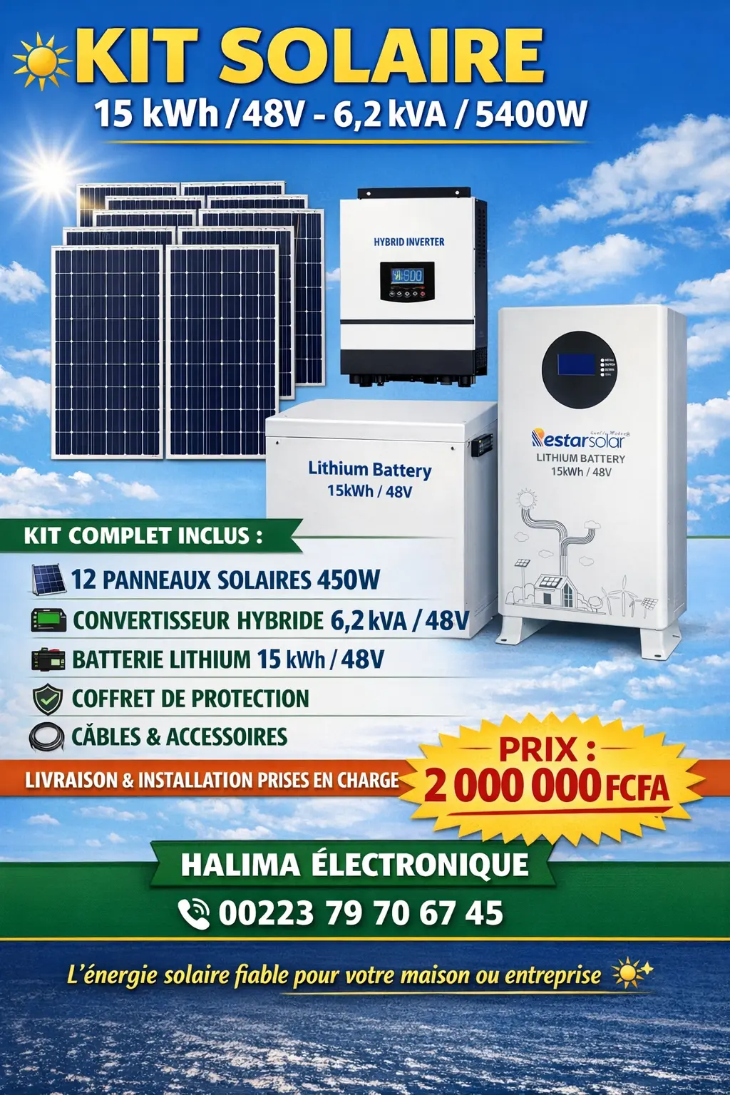 Kit Solaire  - Vue détaillée 2