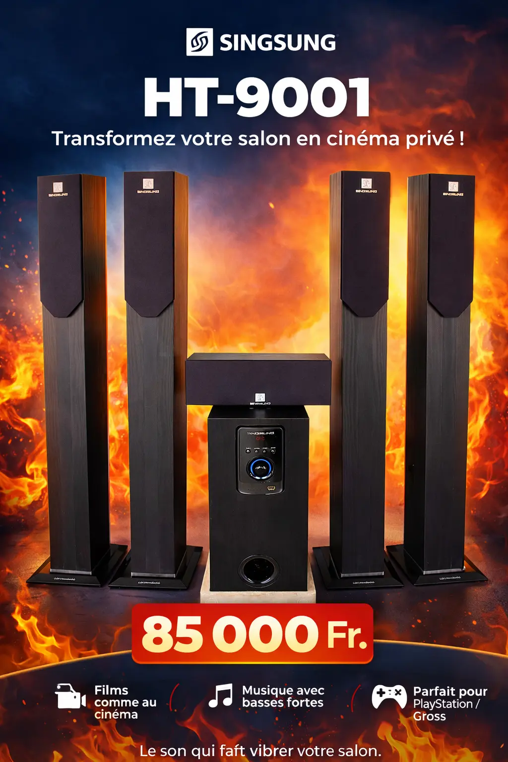 BOOMER HT-9001 - Vue détaillée 1