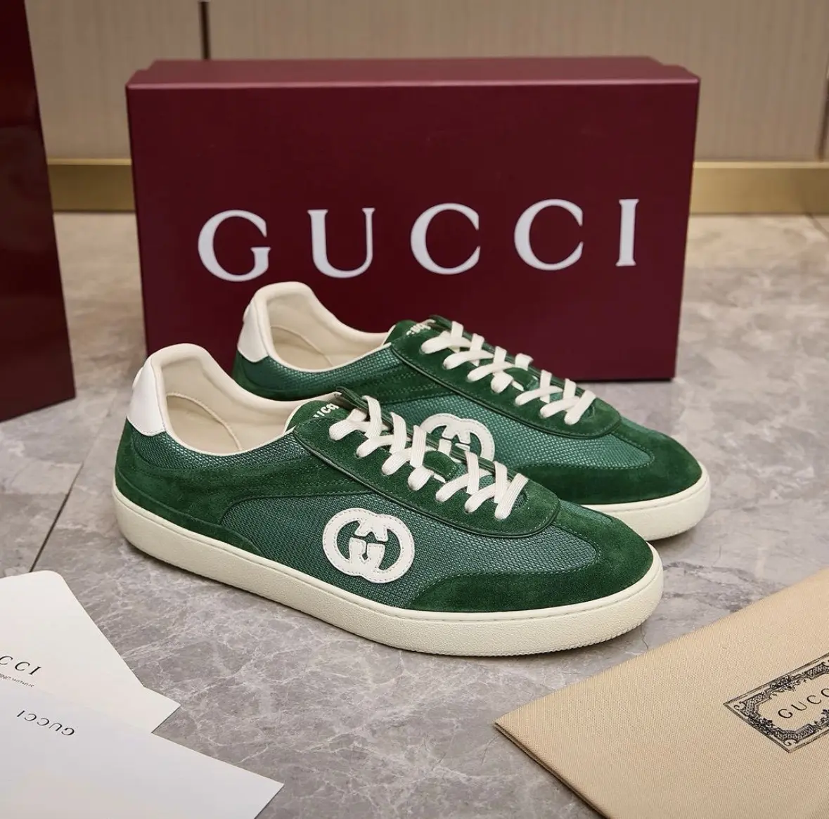 Sneakers Gucci - Vue détaillée 2