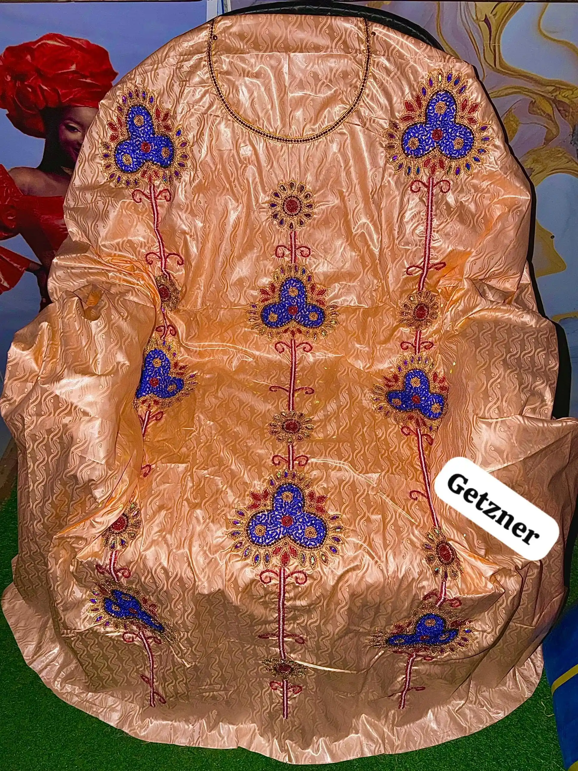 ✨ Bazin Perlage Royal – Qualité Supérieure ✨ - Vue détaillée 1