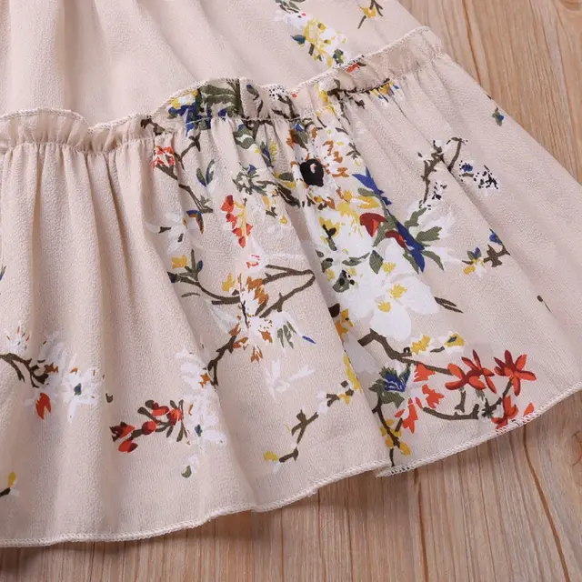Vue alternative 2 - Robe Fleur de Rosée 4 à 6 ans 