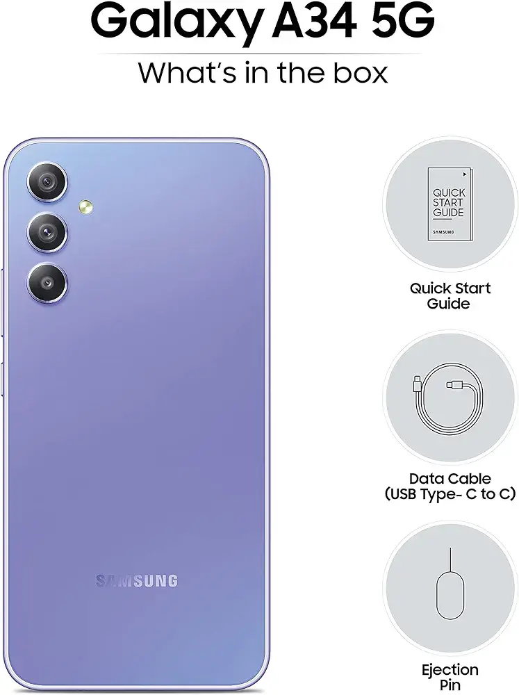 Vue alternative 2 - Samsung Galaxy A34 5G 128Go MODEL UE