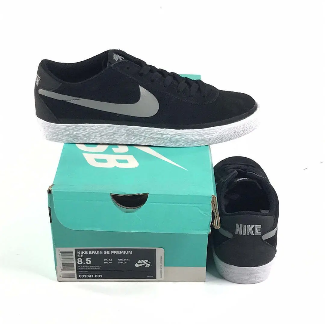 Vue alternative 5 - Nike SB Bruin en Noir Base Gris