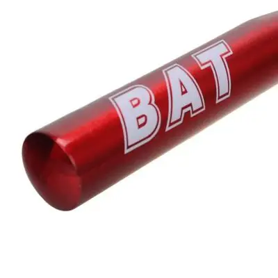 Vue alternative 1 - GEEDIAR® Batte de baseball 54cm en Aluminium Batte de Softball Bat Léger-Rouge