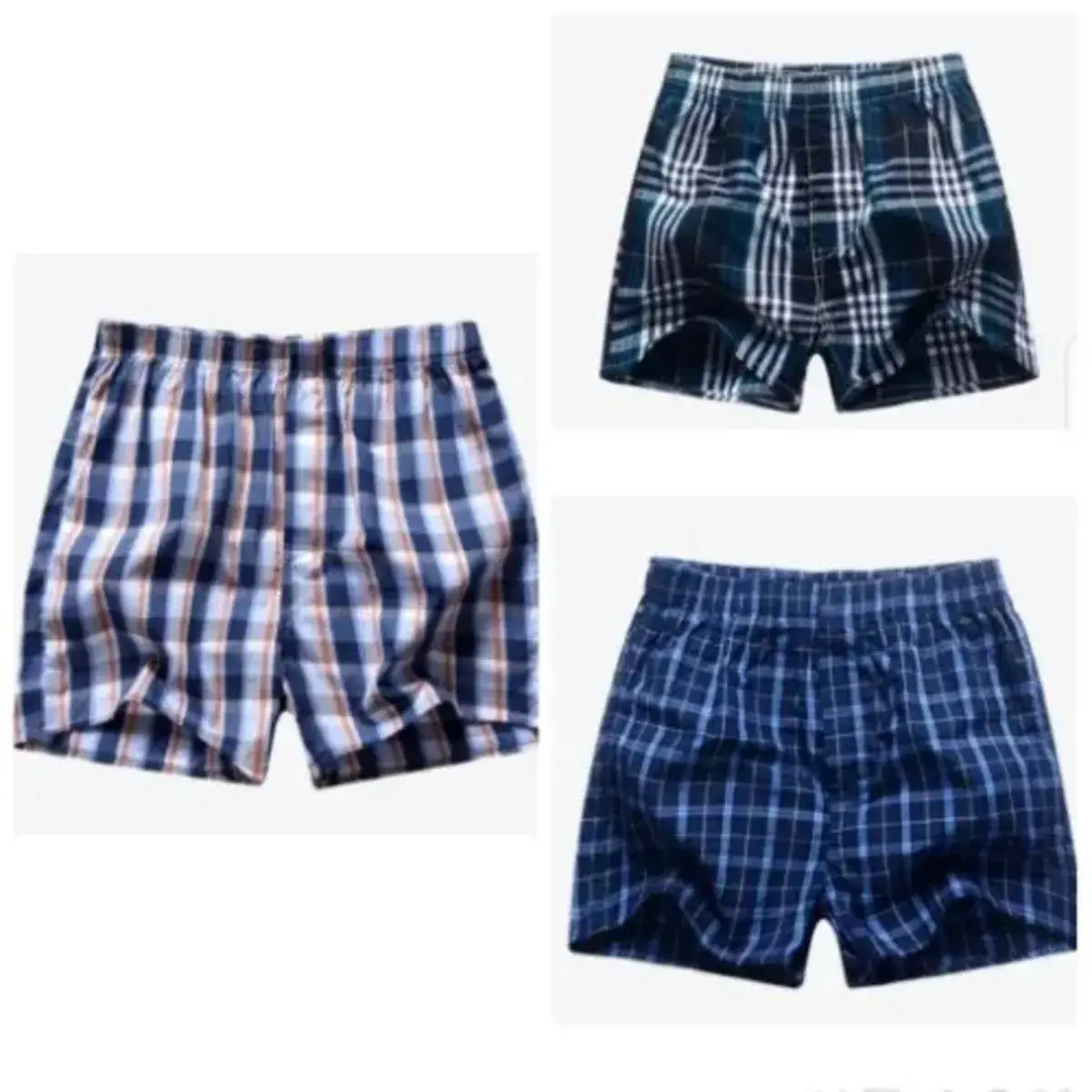 Vue alternative 1 - caleçon Boxers 3 pièces 