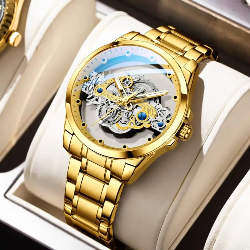 Vue alternative 1 - MONTRE TRANSPRENT