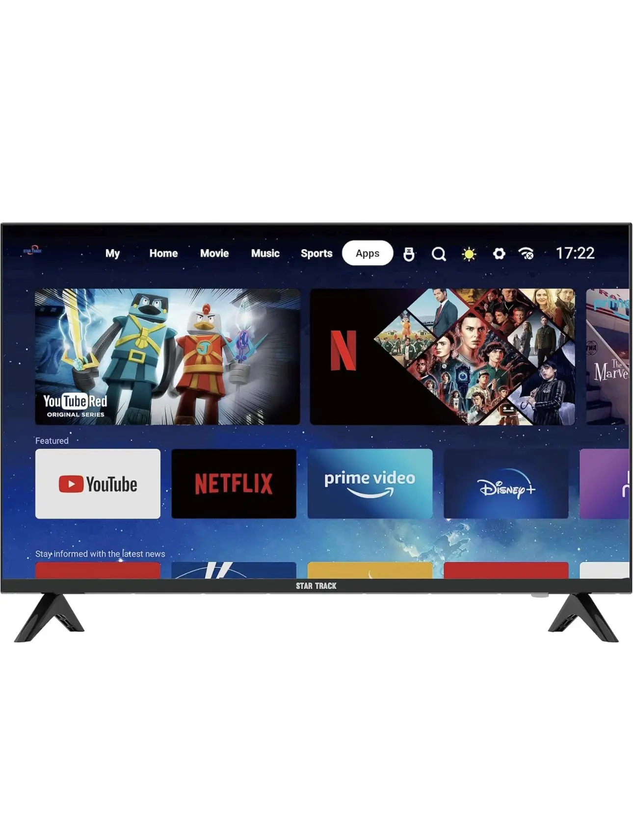 Vue alternative 1 - 50 Smart android (Star Track)