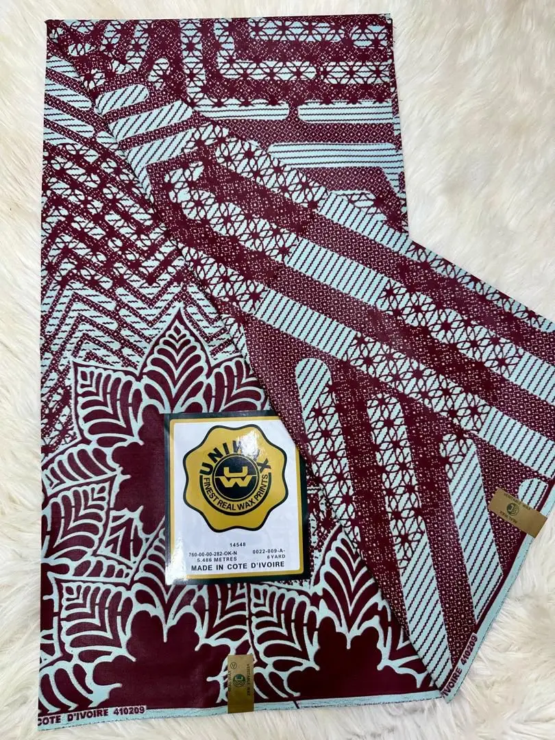 Vue alternative 5 - Uni wax côté d’ivoire 